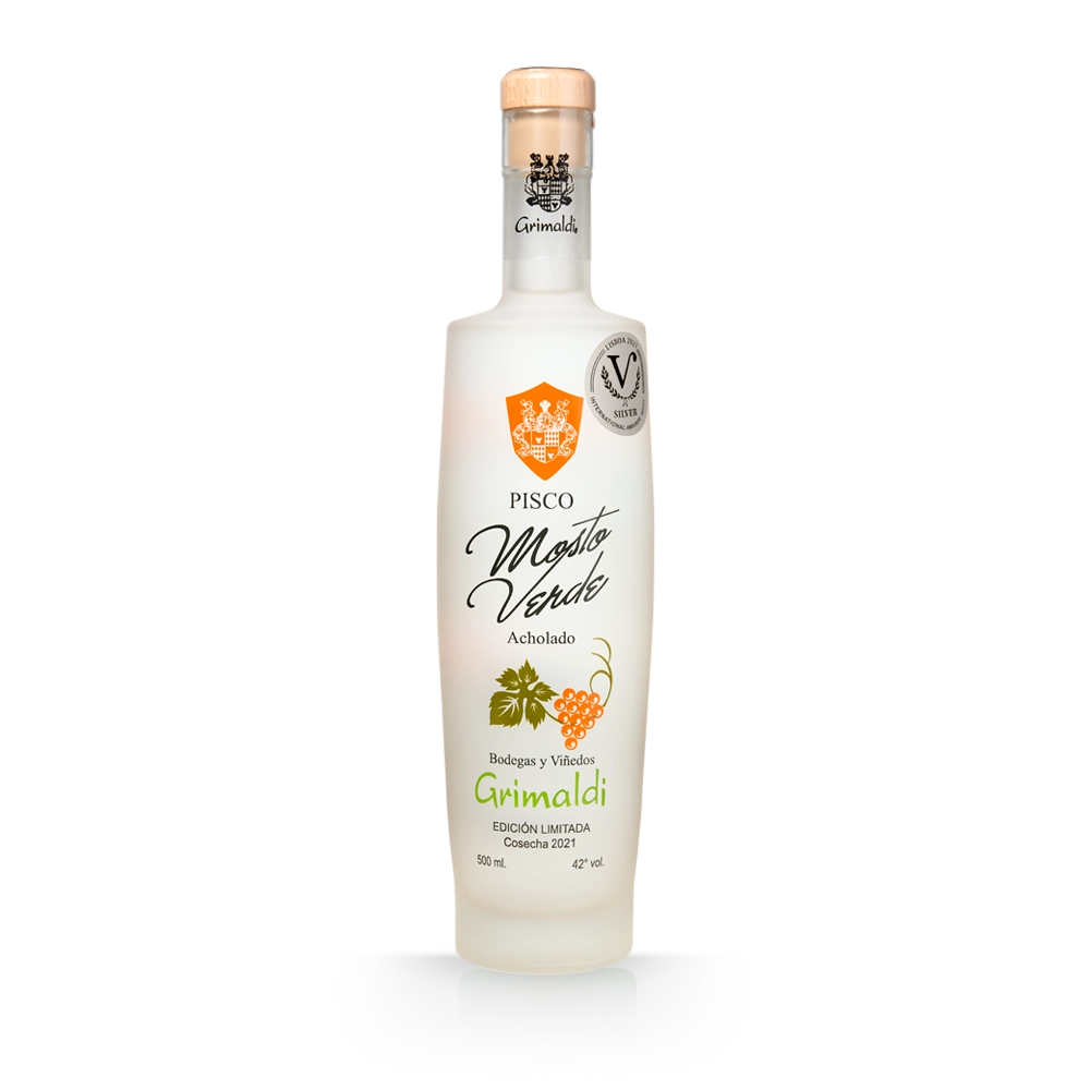 Pisco Mosto Verde Acholado 500ML