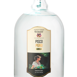 Pisco Puro Albilla 4L