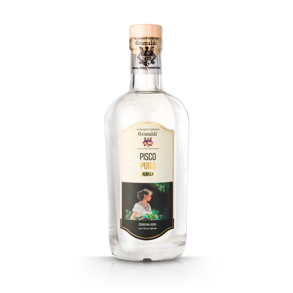 Pisco Puro Albilla 700ML.