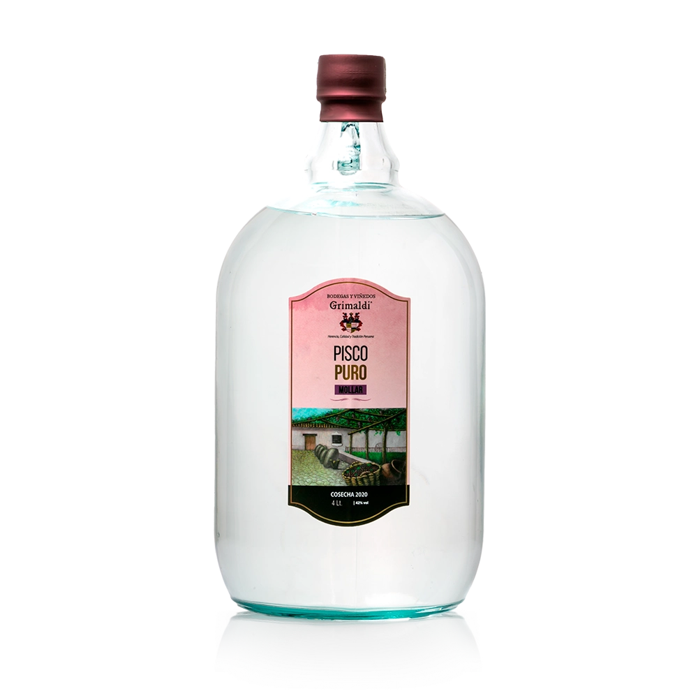 Pisco Puro Mollar 4L