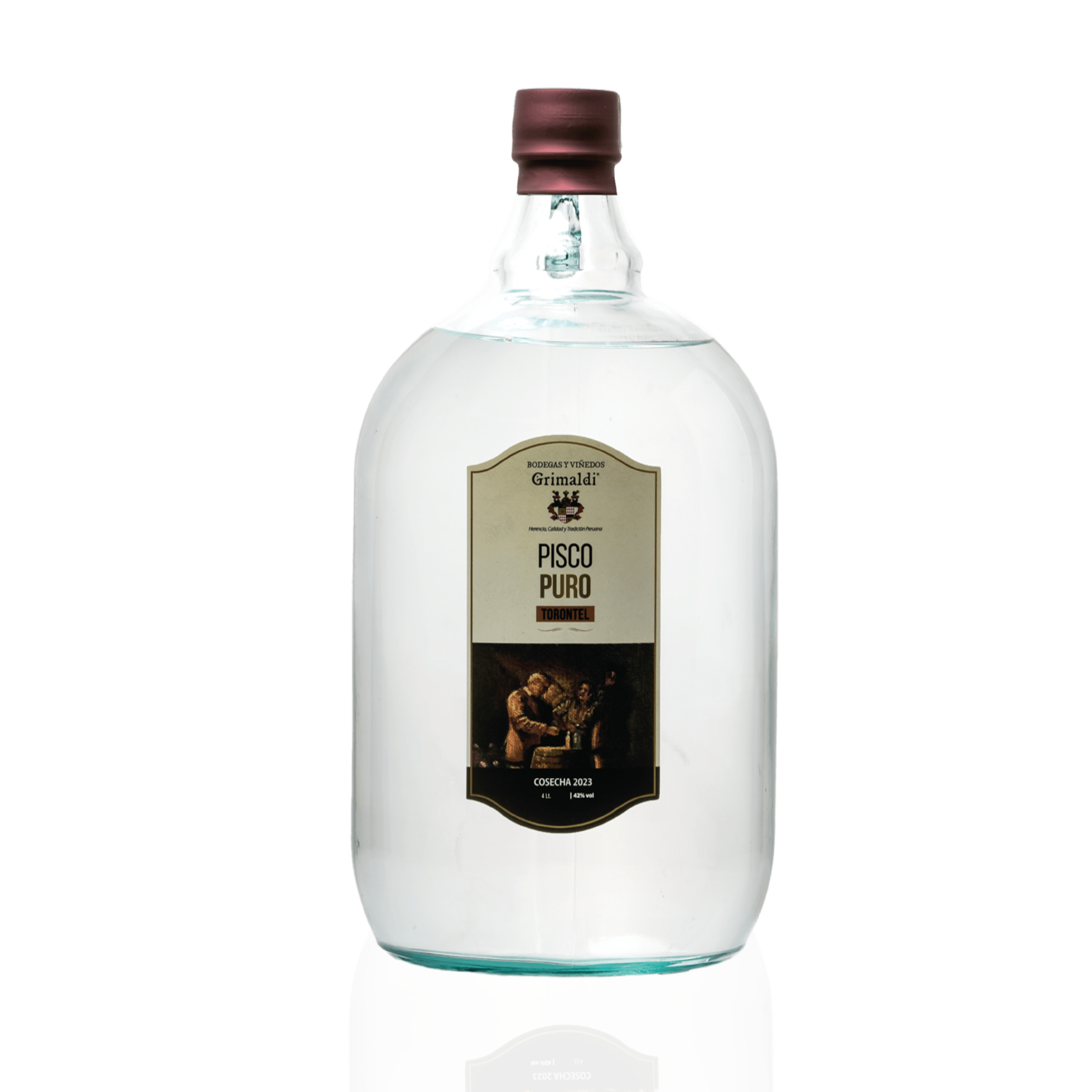 Pisco Puro Torontel 4L